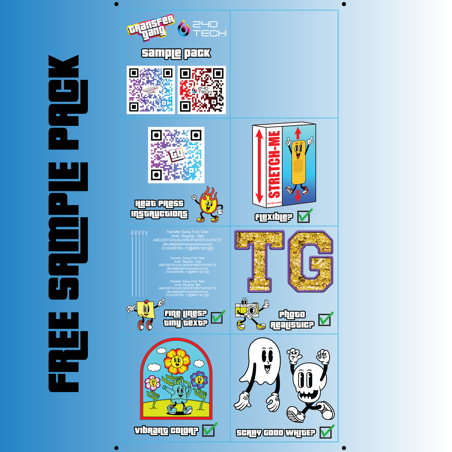 Free DTF Sample Pack
