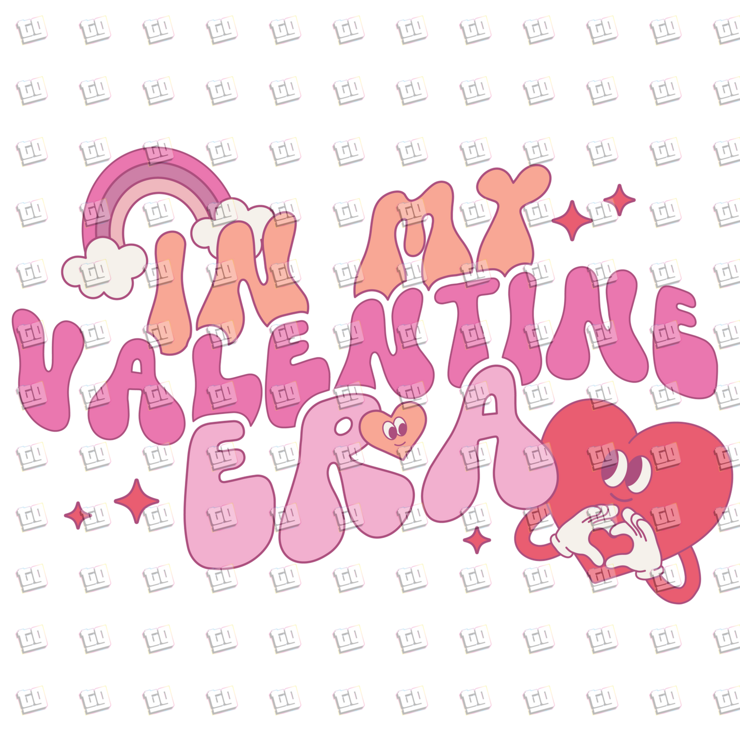 In My Valentine Era - Valentines - DTF Transfer
