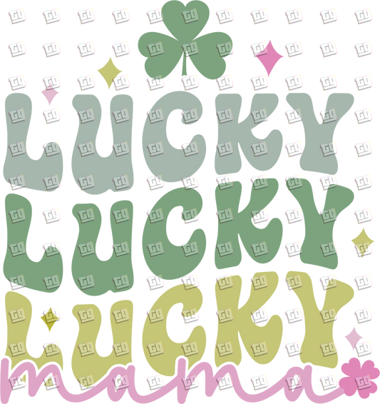 Lucky Mama  - St. Patrick's Day - DTF Transfer