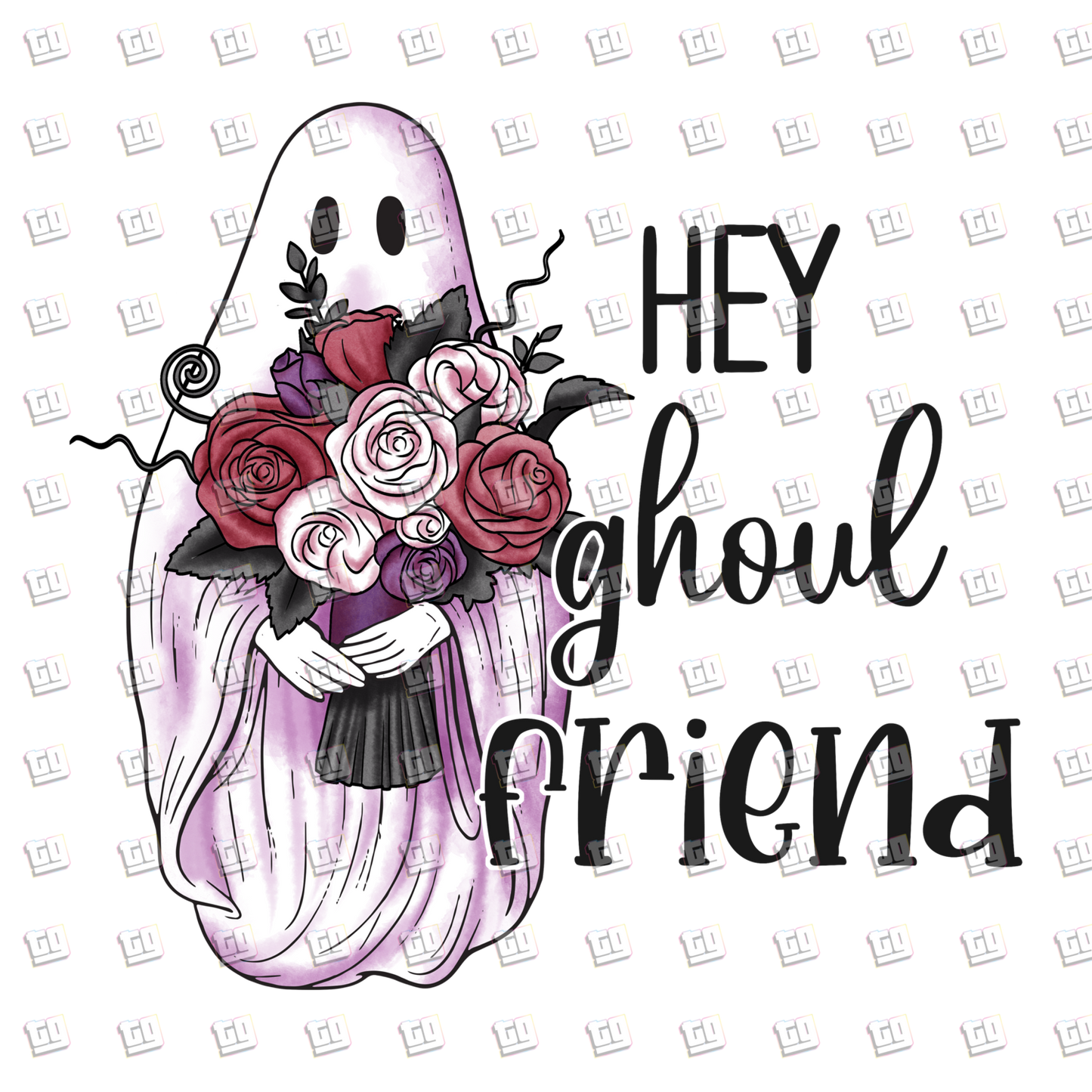 Hello Ghoul Friend - Valentines - DTF Transfer