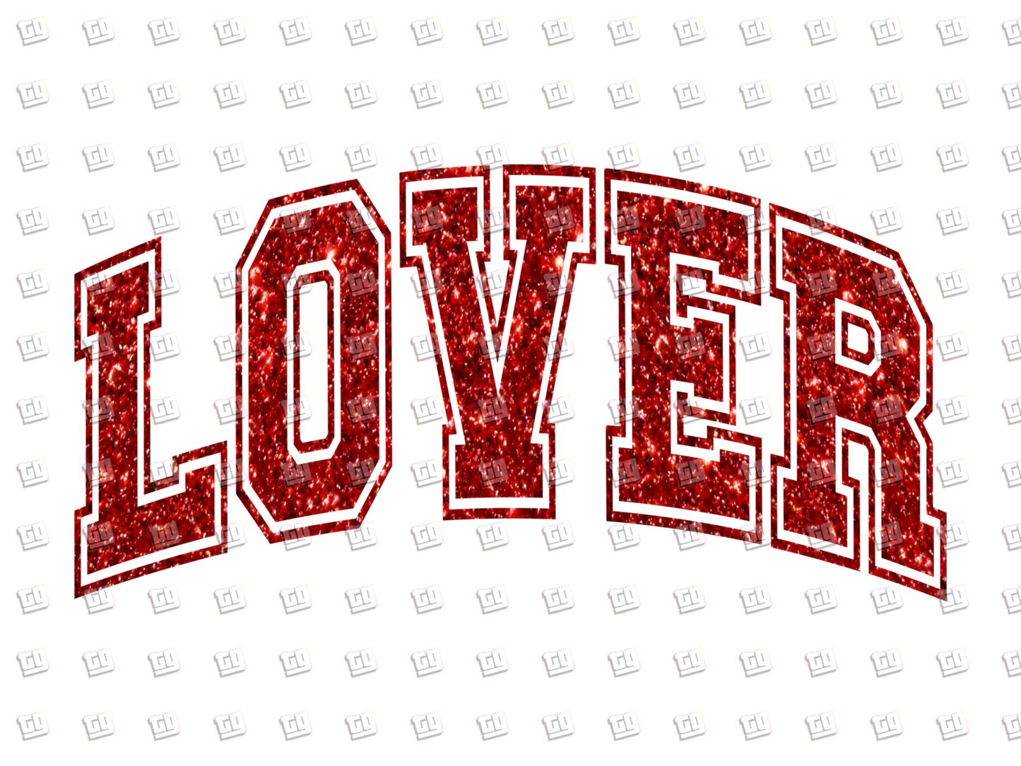 Lover Sequins - Valentines - DTF Transfer